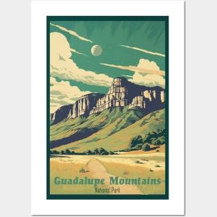 Guadalupe Mountains National Park Travel Poster Posters and Art